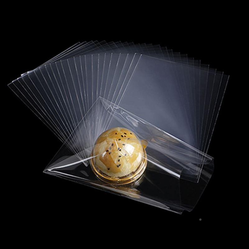 100pcs/pack Transparent Cellophane Bag Clear Opp Plastic无品