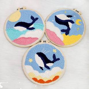 handmade embroidery diy material big Russian package Poke