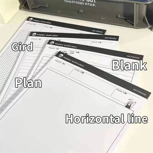 1PC B5 Sticky Note Paper Simple and Tear off Paper Learning
