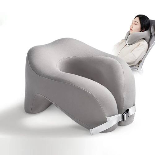 Travel Pillow U-Shape Pure Memory Foam Neck Pillow For Airpl