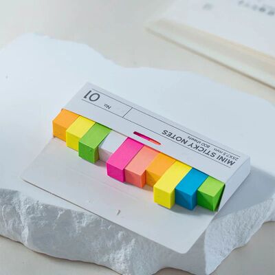 800 boxed sticky notes, index labels, reading sticky notes,