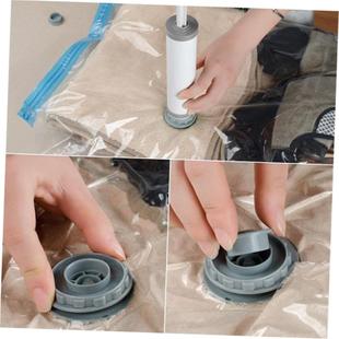 storage plastic bag vacuum pump clothes sealing travel bags