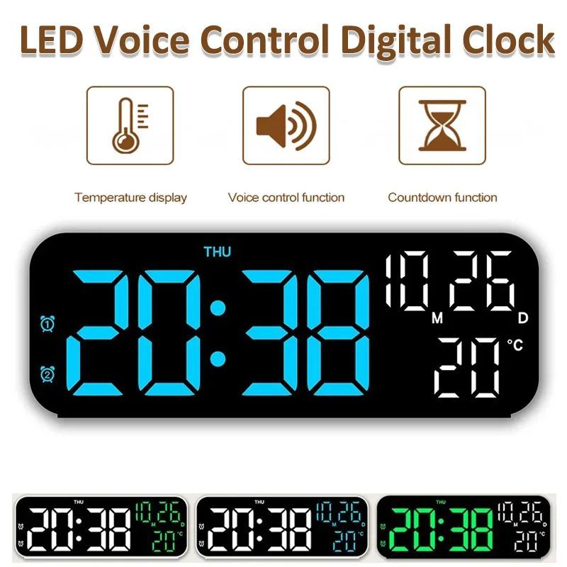 LEDDigitalClockTempe