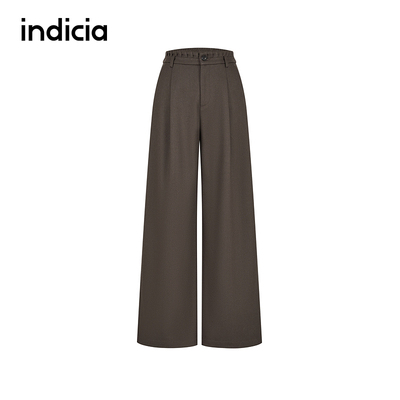 indicia标记商场同款25冬季新款女装休闲裤长裤子F2D5KZ665N
