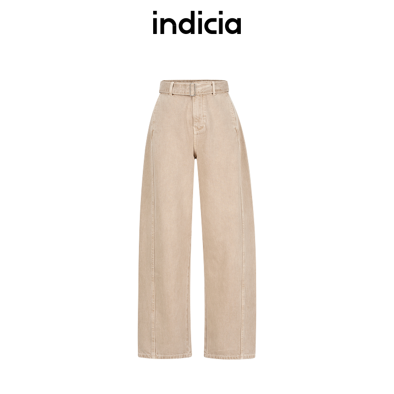 indicia标记商场同款25春新款美式复古工装牛仔裤显瘦F2A5NK063F - 封面