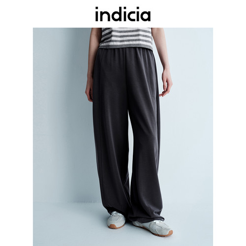 indicia 香蕉裤休闲裤百搭柔软长裤25夏季新款标记女装L2B5KZ057