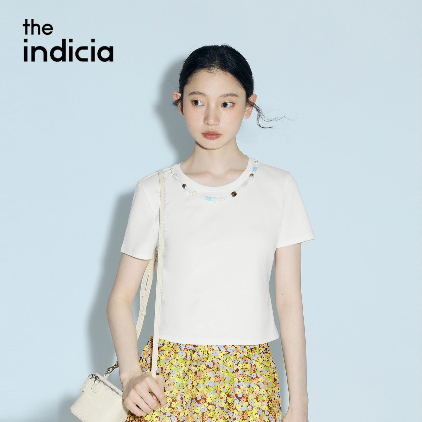 indicia标记商场同款2026夏季新款女装T恤L2B6TX112