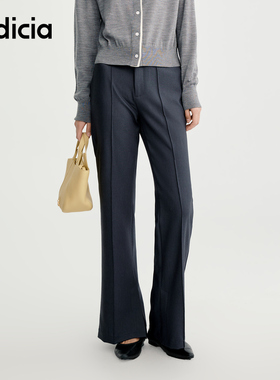 indicia标记25秋新款休闲分割结构显高运动微喇裤L2C5KZ152