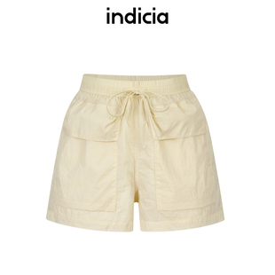宽松通勤裙裤 休闲短裤 F2B5DK217F 25夏新款 indicia标记商场同款