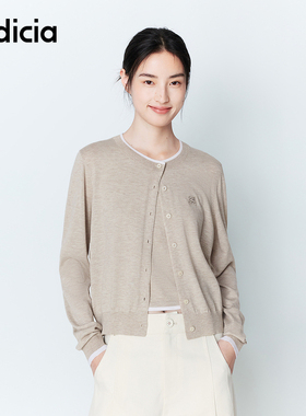 indicia标记商场同款26春季新款女装开衫两件套针织套装L2A6KS019