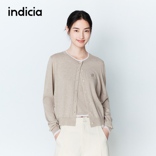 indicia标记商场同款26春季新款女装开衫两件套针织套装L2A6KS019