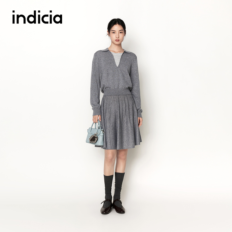 indicia标记商场同款26春季新款女装两件套针织衫套装L2A6TZ007