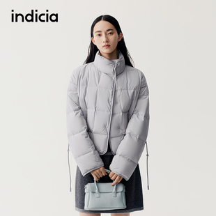 indicia标记商场同款2025冬季新款女装羽绒服短款外套F2D5YR517N