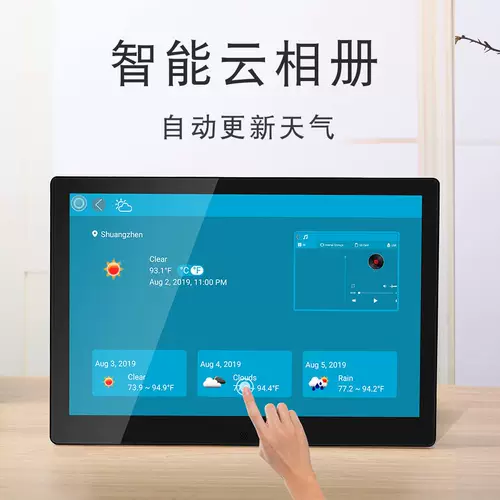 Сенсорная умная электронная цифровая фоторамка, мобильный телефон, фотография, сенсорный экран