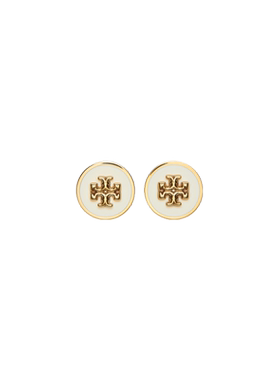 【12期免息】TORY BURCH 汤丽柏琦 经典系列 双T LOGO耳钉 90547
