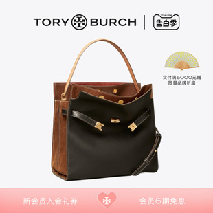 BURCH汤丽柏琦DOUBLE 礼物 TORY 中号单肩手提包59533 LEE