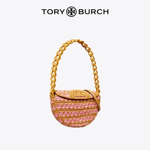 限时礼遇 TORY BURCH 153207 汤丽柏琦 FLEMING迷你编织单肩包