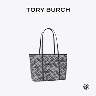 MONOGRAM BURCH 小號老花拉鏈托特包女包 166419 湯麗柏琦 TORY