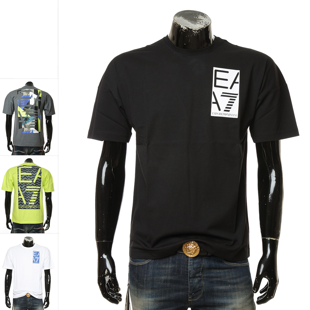 阿玛尼男士时尚短袖圆领T恤