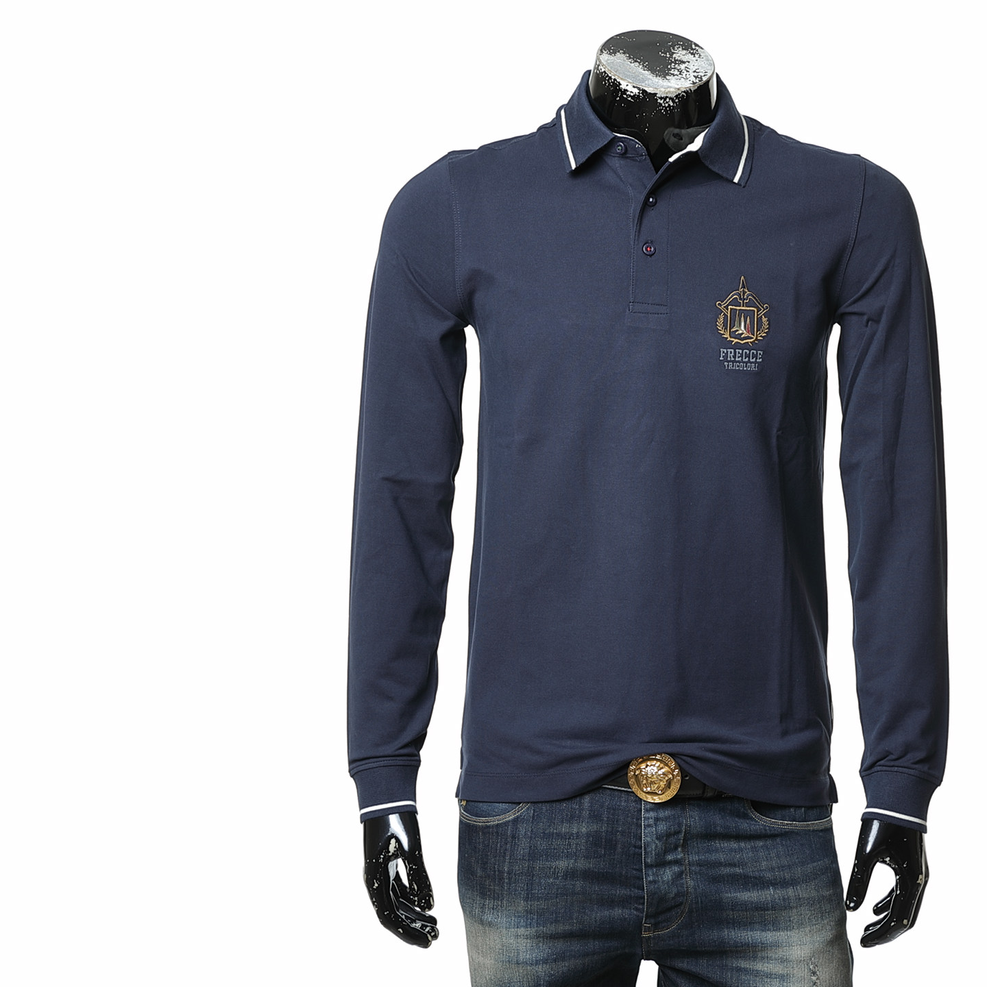 Aeronautica Militare AM 空军 男士长袖POLO衫 252PO1885UP00400