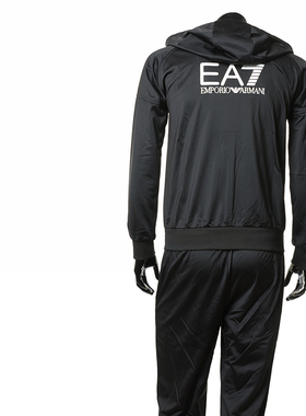 Armani/阿玛尼EA7 男士时尚鹰标连帽运动套装 7M000915 AF12449