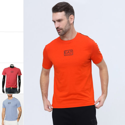 Armani/阿玛尼纯棉短袖T恤男