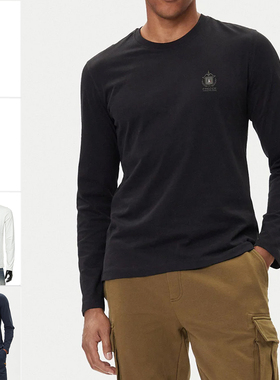 Aeronautica Militare AM空军 男士圆领长袖T恤 252TS2468UJ00703