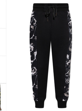 Versace/范思哲VJ 男士奢潮巴洛克印花长裤休闲裤 78GAA3C0 FS189