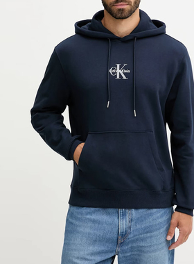 Calvin Klein CK 卡尔文克雷恩 男士时尚休闲连帽卫衣 LV04RD243G