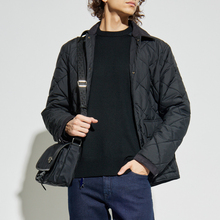 PAUL & SHARK鲨鱼 男士时尚休闲菱格纹保暖棉夹克外套 15312622