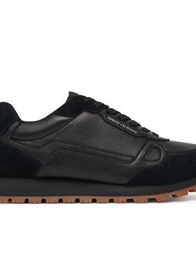 Armani/阿玛尼AX 男士时尚户外简约低帮休闲鞋 XM001725 AF17540