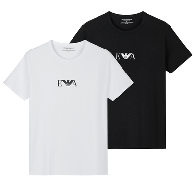 Armani/阿玛尼EA男2件装短袖T恤