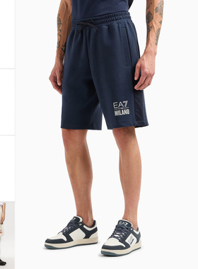 Armani/阿玛尼EA7 男士时尚简约直筒短裤休闲裤 7M000158 AF14776