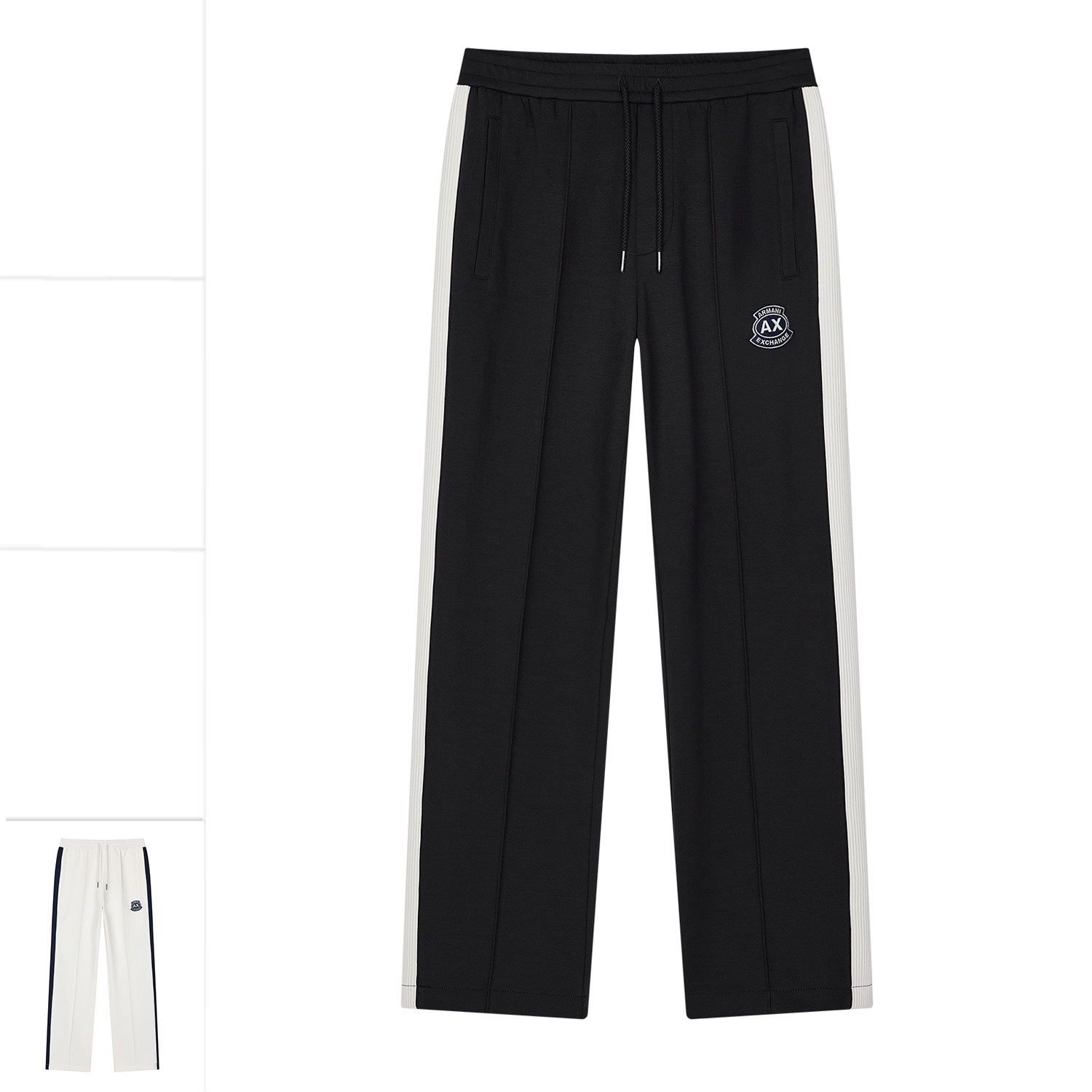 Armani/阿玛尼AX 男士时尚条纹运动长裤休闲裤 XM002368 AF13047