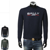 巴利男士 大牌LOGO纯羊毛保暖时尚 休闲毛衣 Bally MOU0DN WO340