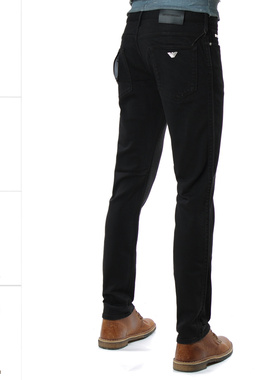 Armani/阿玛尼EA 男士修身鹰标休闲牛仔裤长裤 6R1J06 1N03Z