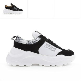 范思哲VJ 79YA3SC1 男士 奢潮印花低帮休闲鞋 ZSC84 时尚 Versace