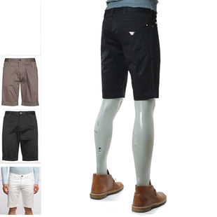 时尚 鹰标男士 简约纯色短裤 休闲裤 1NJ7Z Armani 8N1PA6 阿玛尼EA