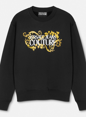 Versace/范思哲VJ男士潮牌奢华印花套头圆领卫衣 77GAIE05 CF02E