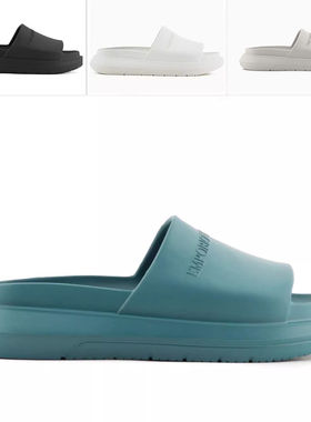 Armani/阿玛尼EA 男士潮时尚休闲一字拖拖鞋 X4P134 XD405