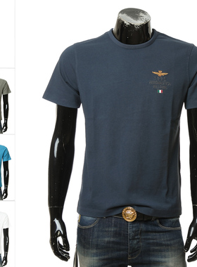 Aeronautica Militare AM 空军男士网球穿搭短袖T恤231TS2053J581