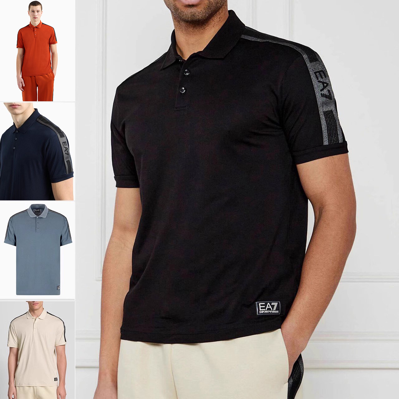 Armani/阿玛尼男士短袖POLO衫