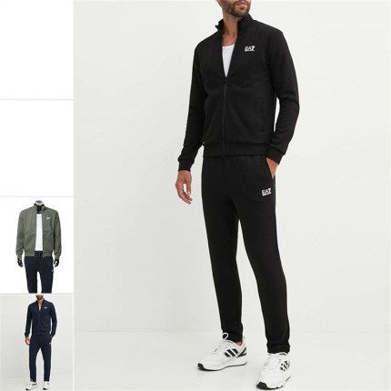 Armani/阿玛尼EA7 男士简约毛里保暖休闲运动服套装 8NPV67,PJVTZ