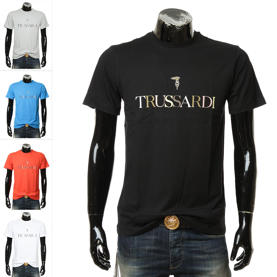 trussardi 楚萨迪 男士时尚休闲短袖圆领t恤 52t00612 1t005381