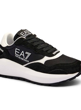 Armani/阿玛尼EA7 男士时尚拼色休闲运动低帮鞋 7X000341 AF18616