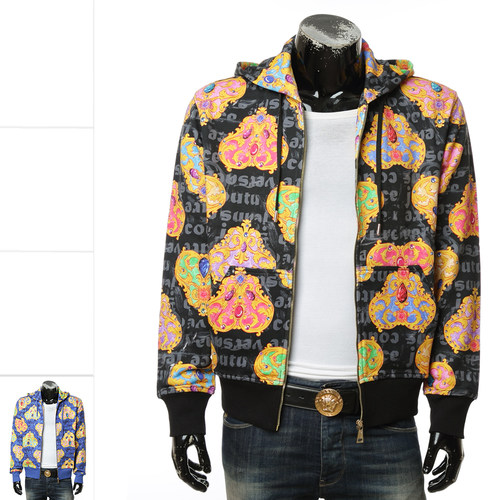 范思哲男士潮牌开衫卫衣