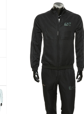 Armani/阿玛尼EA7男士时尚卫衣外套休闲运动服套装 3DPV01 PNP5Z