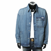 Klein 水洗加厚宽松牛仔长袖 Jeans Calvin 男士 衬衫 LV04RD730G