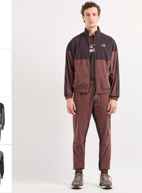 Armani/阿玛尼EA7 男士时尚潮拼色运动服休闲套装 6DPV04 PNHEZ