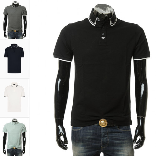 Armani/阿玛尼男士短袖POLO衫